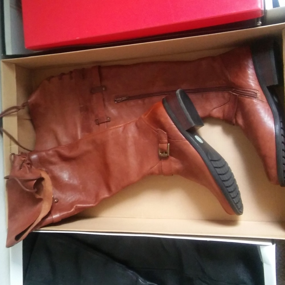 Leather Boots